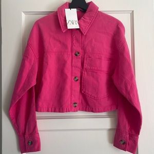 NWT Zara Cropped Jacket